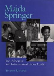 Cover of: Maida Springer: Pan Africanist and International Labor Leader