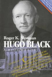 Cover of: Hugo Black by Roger K. Newman