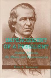 Impeachment of a President by Hans Louis Trefousse