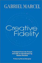 Cover of: Creative fidelity