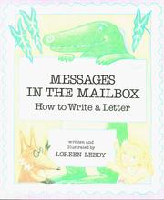 Cover of: Messages in the Mailbox: How to Write a Letter