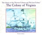 Cover of: The Colony of Virginia