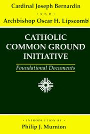 Cover of: Catholic Common Ground Initiative by Joseph Louis Bernardin