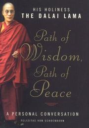 Cover of: Path of wisdom, path of peace: a personal conversation