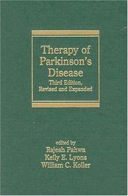 Therapy of Parkinson's disease