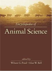 Cover of: Encyclopedia of animal science