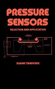 Cover of: Pressure sensors by Duane Tandeske