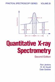 Cover of: Quantitative x-ray spectrometry