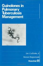 Cover of: Quinolones in pulmonary tuberculosis management