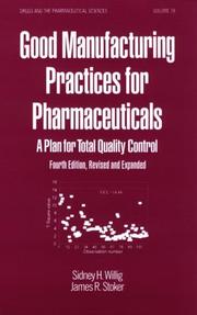 Cover of: Good manufacturing practices for pharmaceuticals