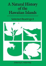 Cover of: A Natural History of the Hawaiian Islands: Selected Readings II
