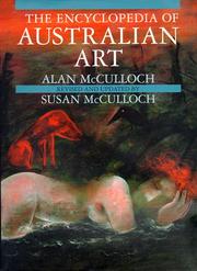 Cover of: Encyclopedia of Australian art