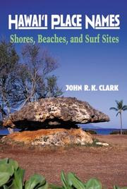Cover of: Hawai'i place names: shores, beaches, and surf sites