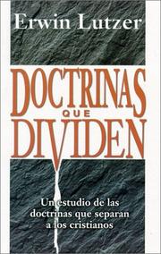 Cover of: Doctrinas que dividen: Doctrines that Divide