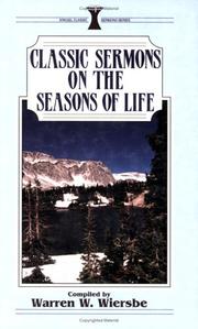 Cover of: Classic sermons on the seasons of life