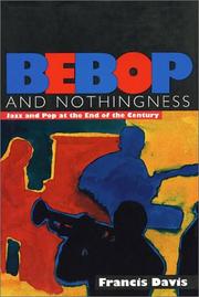 Cover of: Bebop & Nothingness