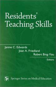 Cover of: Residents' Teaching Skills