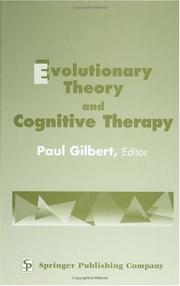 Evolutionary theory and cognitive therapy