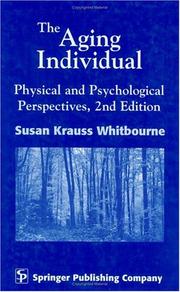 The aging individual by Susan Krauss Whitbourne