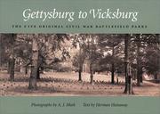 Cover of: Gettysburg to Vicksburg: the five original Civil War battlefield parks
