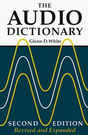The audio dictionary by Glenn D. White