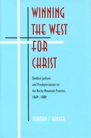 Winning the West for Christ by Norman J. Bender