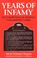 Cover of: Years of infamy