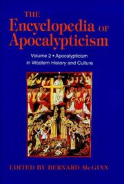 Cover of: The Encyclopedia of Apocalypticism: Apocalypticism in Western History and Culture (Encyclopedia of Apocalypticism)