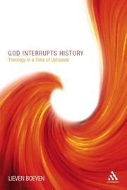 God interrupts history : theology in a time of upheaval