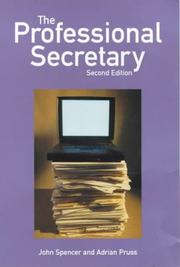 Cover of: The Professional Secretary