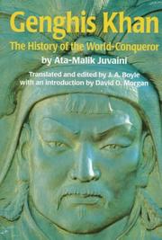 Cover of: ghengis khan: The History of the World-Conqueror
