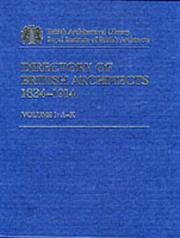 Directory of British architects 1834-1914. Vol. 2, L-Z