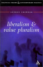 Liberalism and value pluralism