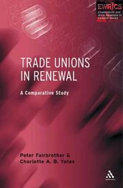 Trade unions in renewal : a comparative study