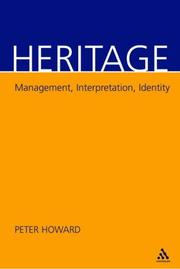 Heritage : management, interpretation, identity