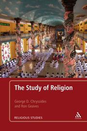 Cover of: The Study of Religion by George D. Chryssides