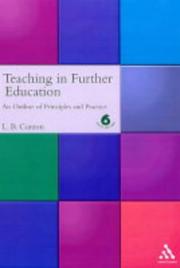 Cover of: Teaching in Further Education by Curzon, L. B.