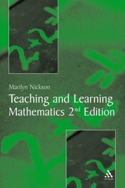 Teaching and learning mathematics : a guide to recent research and its applications