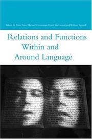 Cover of: Relations And Functions Within And Around Language (Open Linguistics)