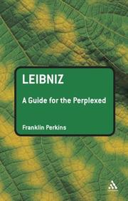 Cover of: Leibniz: A Guide for the Perplexed (Guides for the Perplexed)
