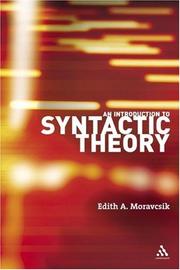 An introduction to syntactic theory