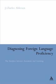 Diagnosing foreign language proficiency : the interface between assessment and learning