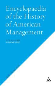Cover of: Encyclopedia of the History of American Management