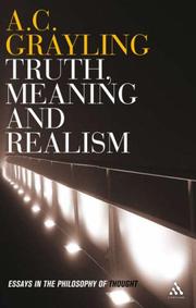 Truth, meaning and realism