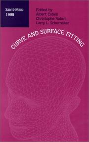 Cover of: Curve and Surface Fitting: Saint-Malo 99 (Innovations in Applied Mathematics)