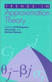 Cover of: Trends in Approximation Theory