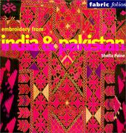 Cover of: Embroidery from India and Pakistan (Fabric Folios)