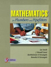 Cover of: Mathematics for plumbers and pipe fitters