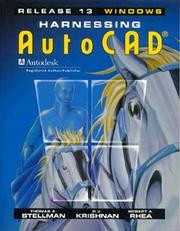 Cover of: Harnessing AutoCAD release 13 for Windows
