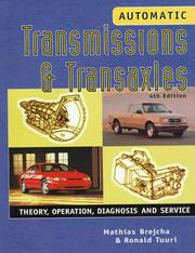 Automatic transmissions and transaxles by Mathias F. Brejcha